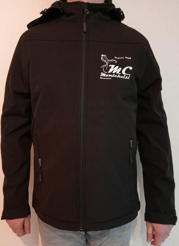 Veste capuche avant du club